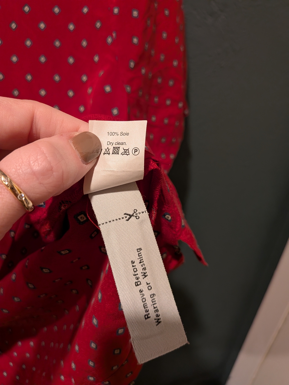 Madewell Silk Blouse - Picture 4 of 5
